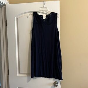 Navy Blue Market and Spruce Dress - Size Large